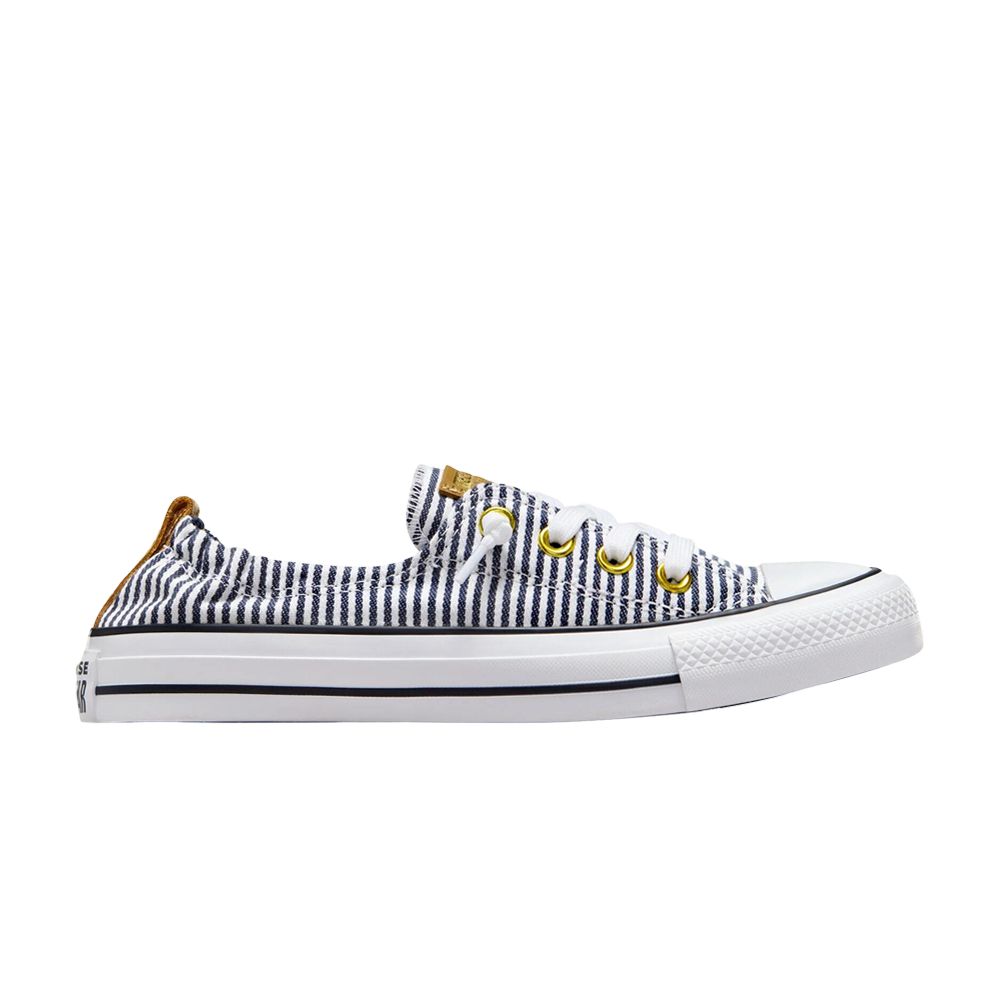 Converse Wmns Chuck Taylor All Star Shoreline Slip 'Railroad Stripes' | Blue | Women's Size 5.5 - A06464F