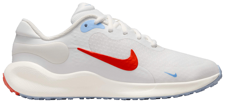 Nike Revolution 7 GS Summit White Picante Red
