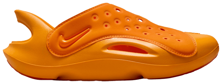 Nike Aqua Swoosh Sandal GS Orange Peel