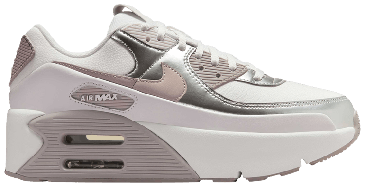 Nike Wmns Air Max 90 LV8 Vast Grey Metallic Platinum