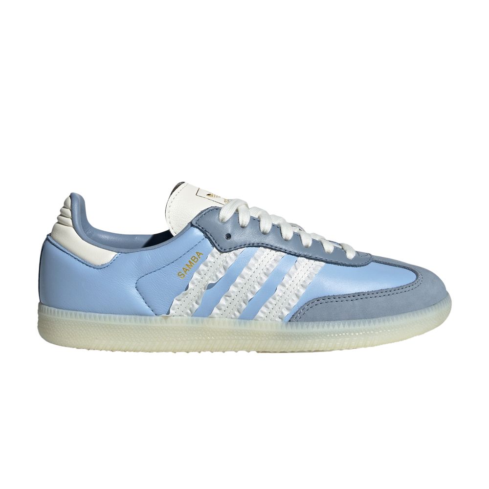 Pre-owned Adidas Originals Adidas Wmns Samba Og 'clear Sky' | Blue | Women's Size 5.5