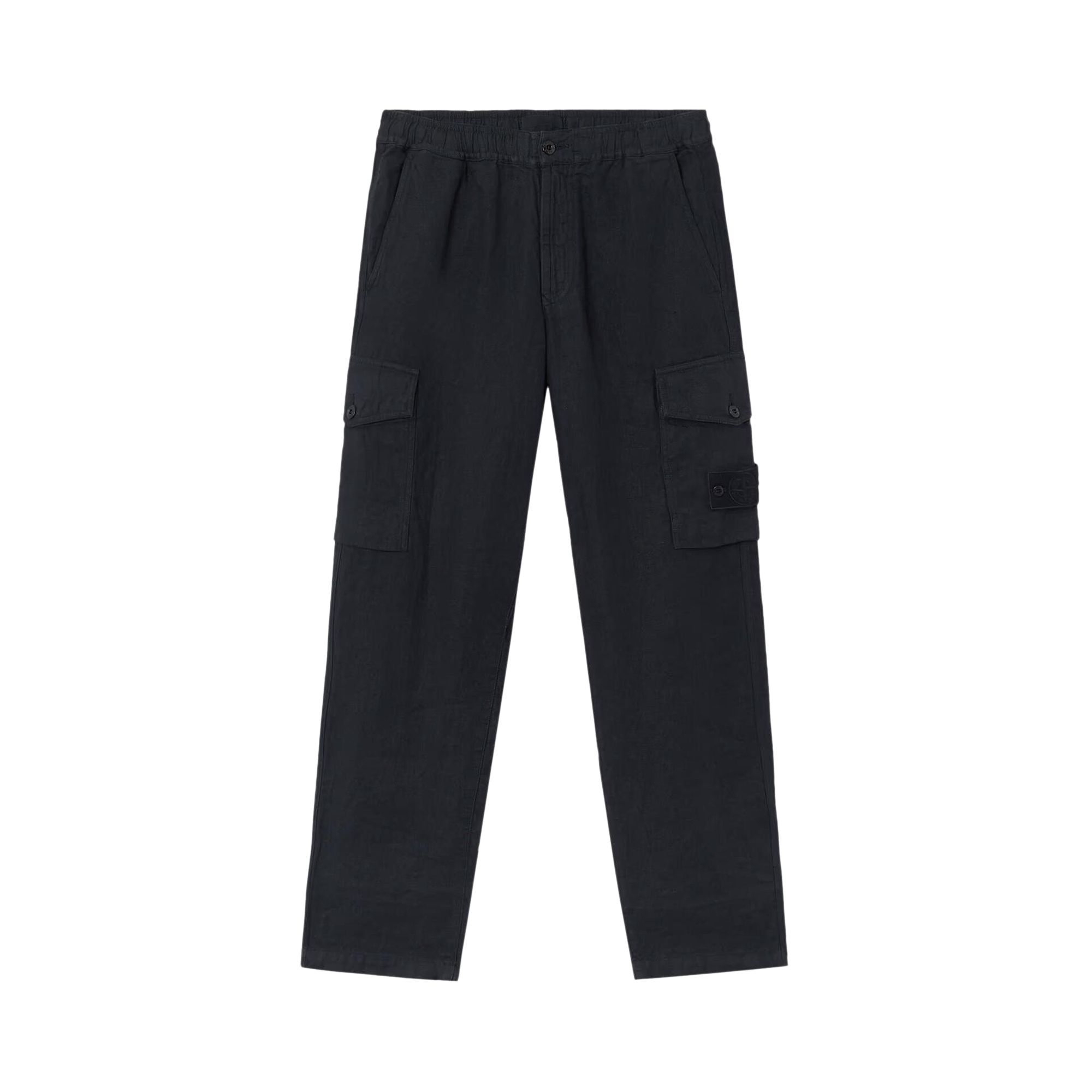 Pre-owned Stone Island Cargo Pants 'navy Blue' | Men's Size 34