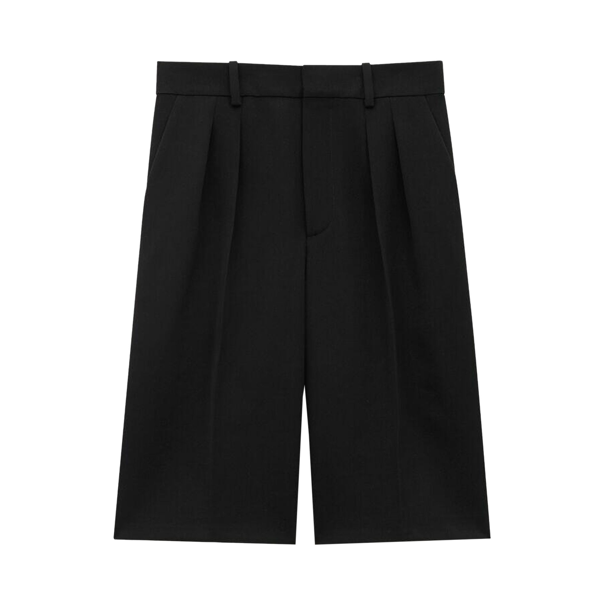 Pre-owned Saint Laurent Bermuda Shorts 'black' | Women's Size 36