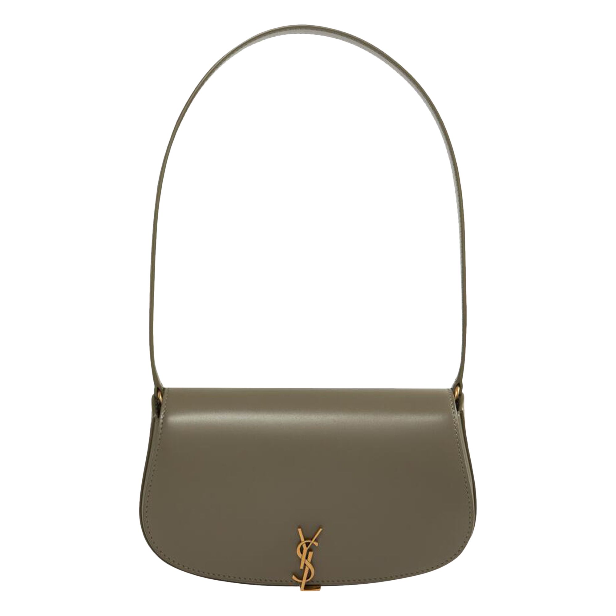 Pre-owned Saint Laurent Mini Voltaire Shoulder Bag 'strong Moss' | Green | Women's Size Onesize
