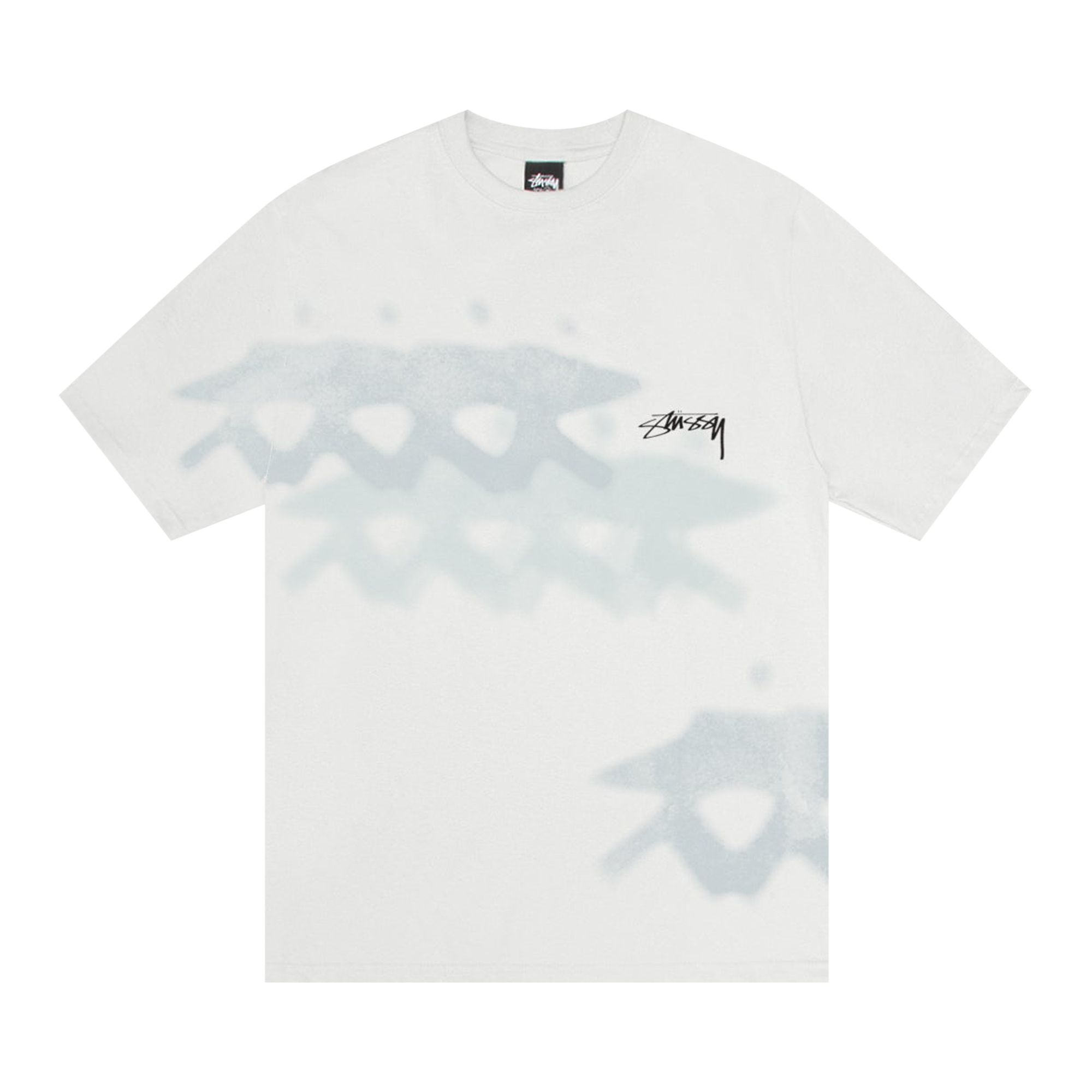 Pre-owned Stussy Low Tide Tee Pigment Dyed 'natural' | Cream | Men's Size M