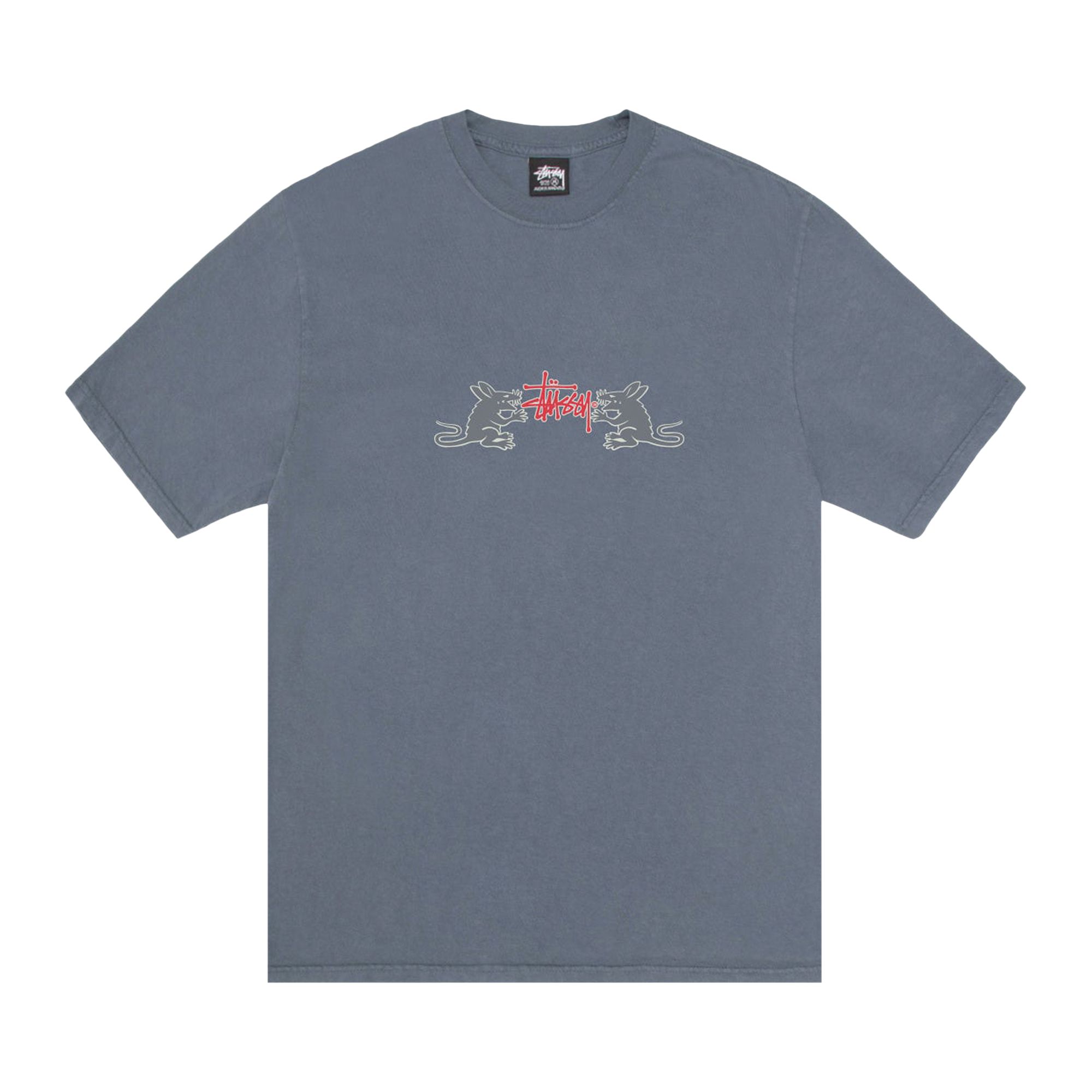 Pre-owned Stussy Homebrew Tee Pigment Dyed 'navy' | Blue | Men's Size M