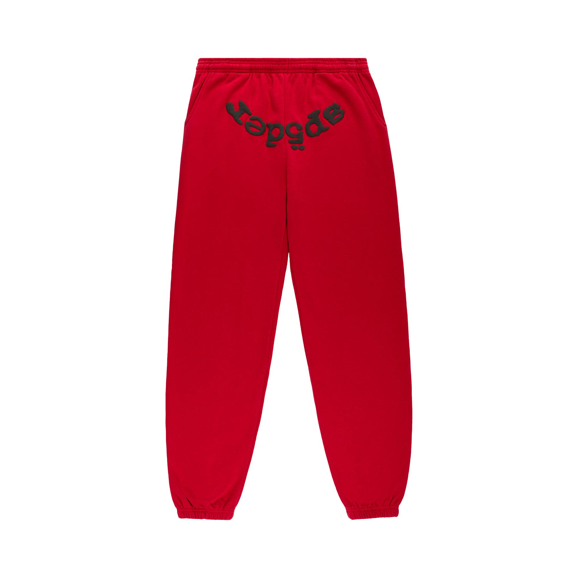 Pre-owned Sp5der Og Web V2 Sweatpant 'red' | Men's Size Xxl