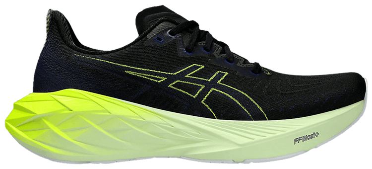 Asics Novablast 4 Wide Black Glow Yellow