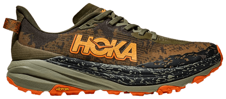 HOKA Speedgoat 6 Antique Olive Squash