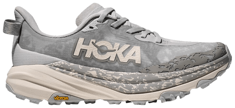 HOKA Wmns Speedgoat 6 Cosmic Grey Alabaster