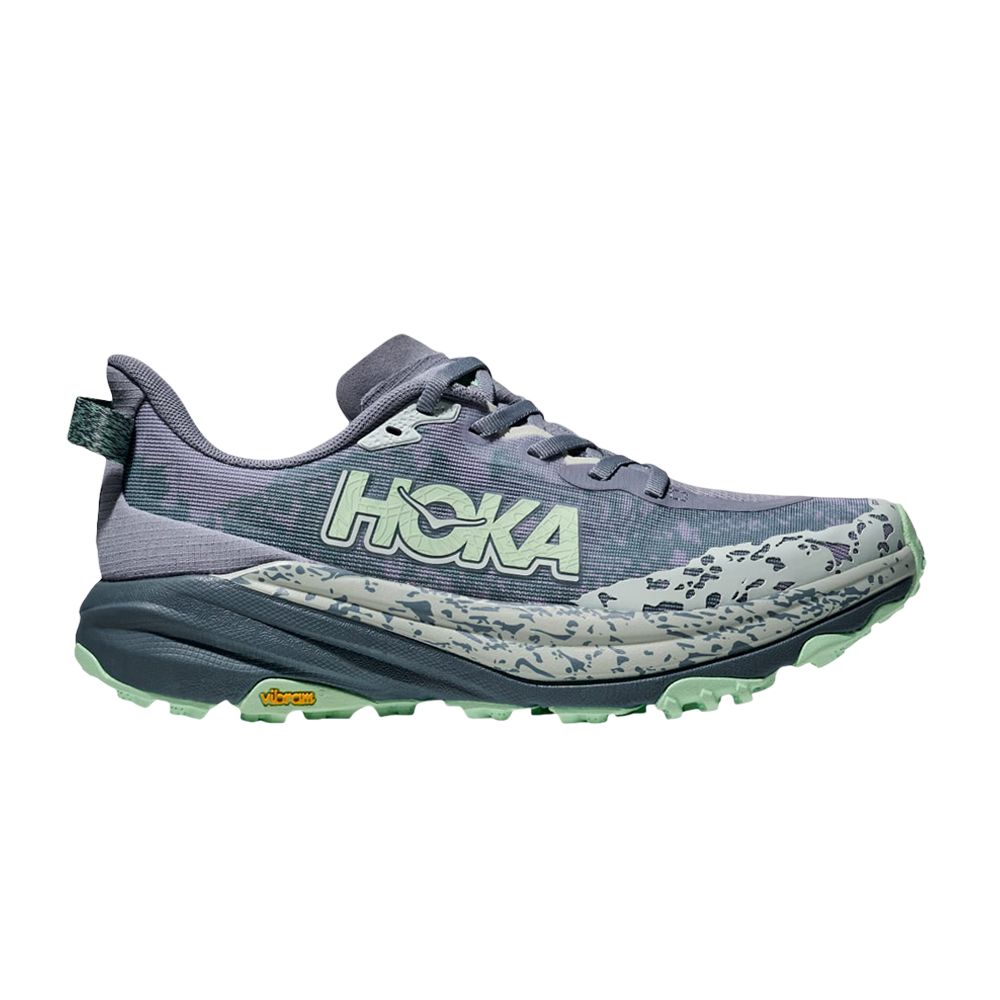 Pre-owned Hoka Wmns Speedgoat 6 'moonlight Thunder Cloud' | Purple | Women's Size 9