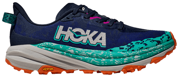 HOKA Wmns Speedgoat 6 Varsity Navy Meteor