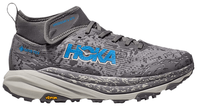 HOKA Speedgoat 6 Mid GORE TEX Satellite Grey Stardust