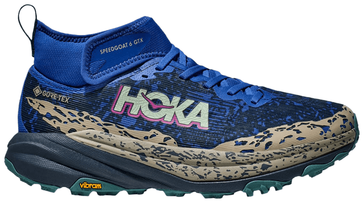 HOKA Speedgoat 6 Mid GORE TEX Ultramarine Stormy Skies