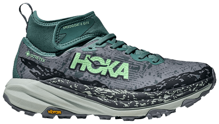 HOKA Wmns Speedgoat 6 Mid GORE TEX Mountain Fog Droplet