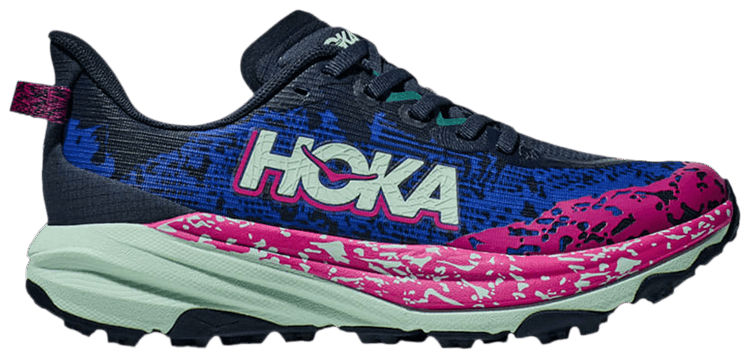 HOKA Speedgoat 6 Kids Stormy Skies Aqua Breeze