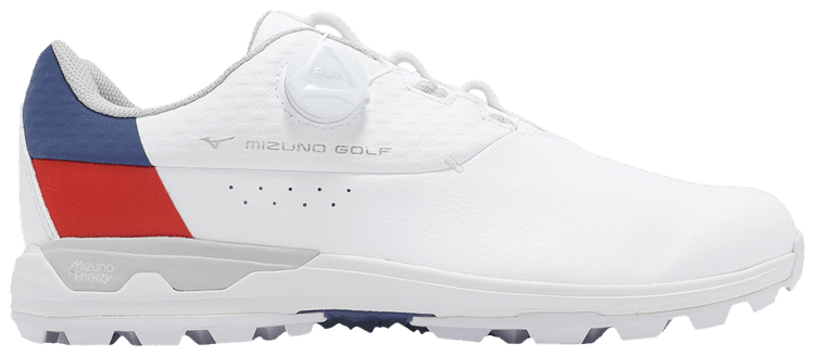 Mizuno Wave Hazard Aqua BOA 3E Wide White Red Blue