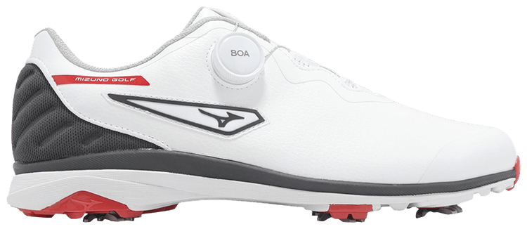 Mizuno Nexlite Ultrawide BOA 5E Extra Wide White Black Red