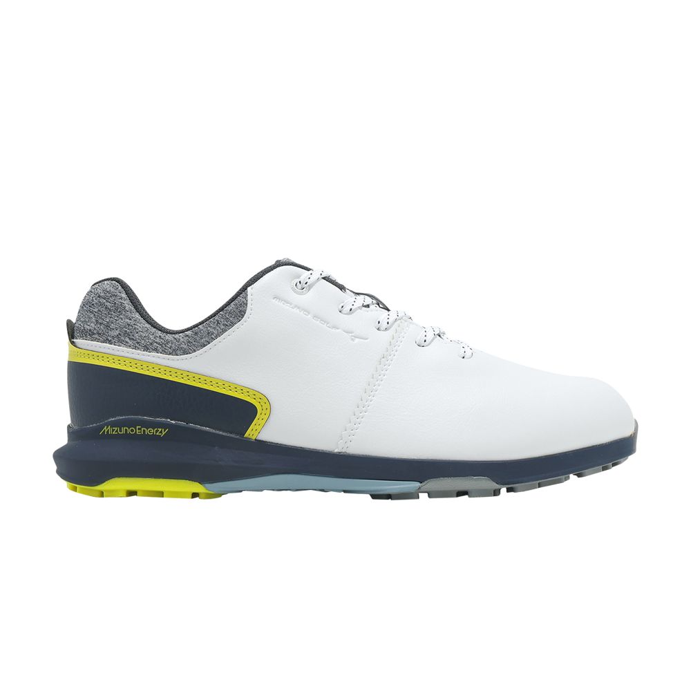 Pre-owned Mizuno Nexlite Enerzy 4e Wide 'white Navy' | Men's Size 8.5