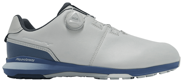 Mizuno Nexlite Enerzy BOA 4E Wide Grey Light Navy