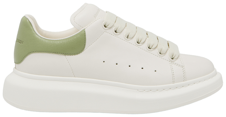 Alexander McQueen Wmns Oversized Sneaker Off White Green