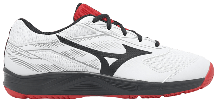 Mizuno Break Shot 5 Wide AC White Red Black