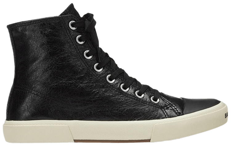 Balenciaga Wmns Paris High Black Arena Lambskin