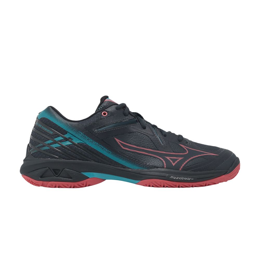 Pre-owned Mizuno Wave Claw 3 Wide 'salute Hibiscus Peacock Blue' | Black | Men's Size 10