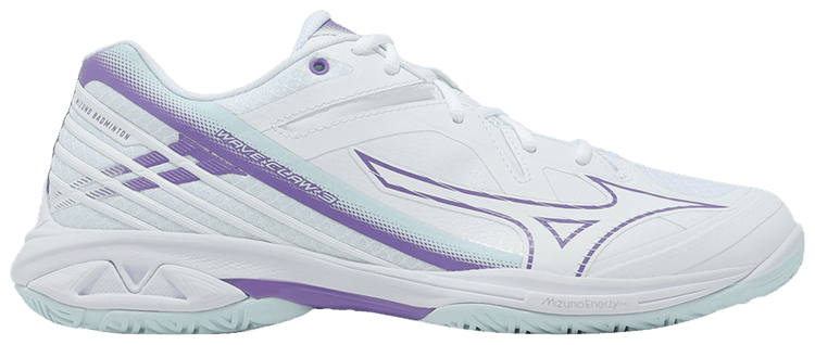 Mizuno Wave Claw 3 Wide White Paisley Purple