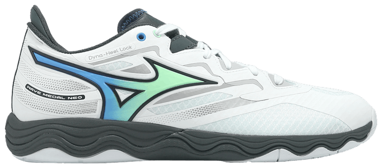 Mizuno Wave Medal Neo White Dark Grey Green