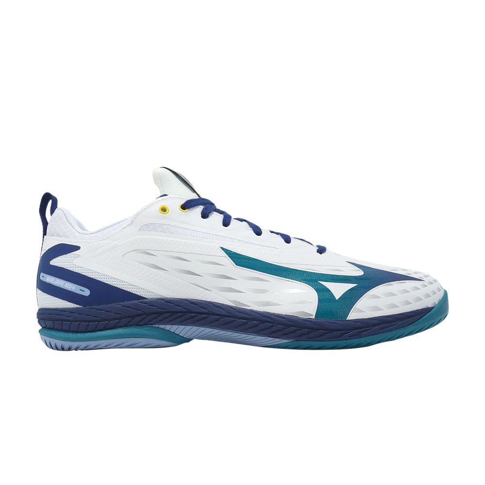Pre-owned Mizuno Wave Drive Neo 4 'white Navy' | Men's Size 10.5