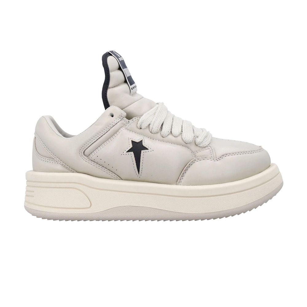 Pre-owned Rick Owens Converse X  Drkshdw Turbowpn Low 'pelican' | Cream | Men's Size 40