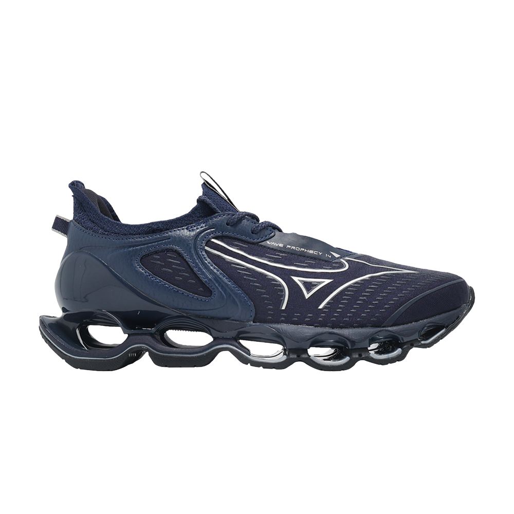 Pre-owned Mizuno Wave Prophecy 14 'navy' | Blue | Men's Size 12