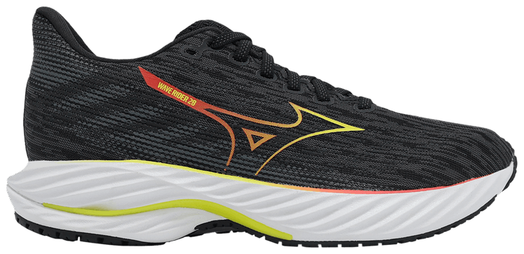 Mizuno Wmns Wave Rider 28 Black Evening Primrose