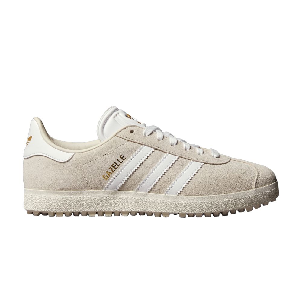 Pre-owned Adidas Originals Adidas Wmns Gazelle Spikeless Golf 'alumina' | Cream | Women's Size 10 In White
