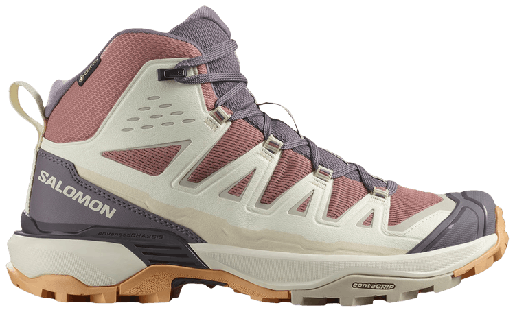 Salomon Wmns X Ultra 360 Edge Mid GORE TEX Burlwood Vanilla Ice