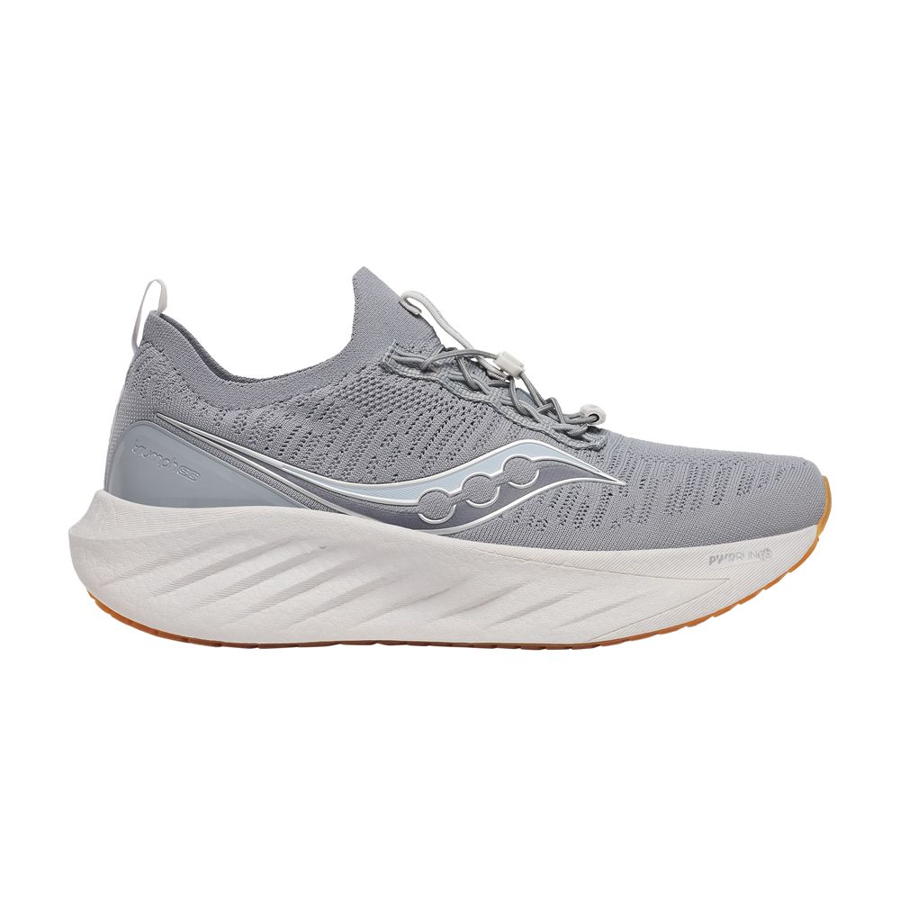 Pre-owned Saucony Wmns Triumph Sg 'flint Fog' | Grey | Women's Size 5.5 In Gray