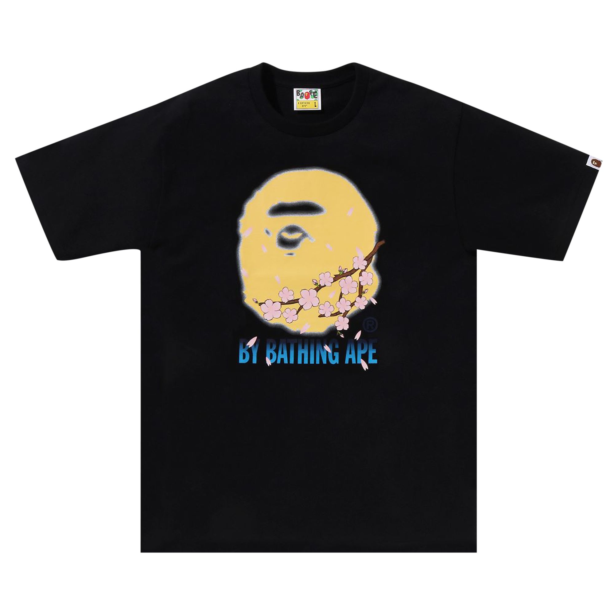 Pre-owned Bape Sakura By Bathing Ape Tee #2 'black' | Men's Size S