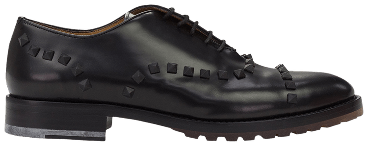 Valentino Rockstud Oxford Black