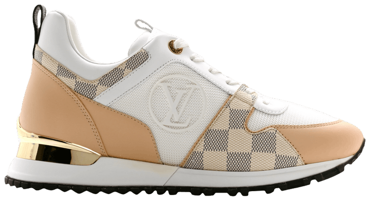 Louis Vuitton Run Away Sneaker White Cream Damier