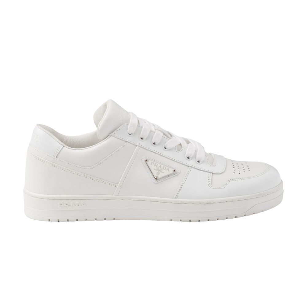 Prada Downtown Leather 'White' | Men's Size 12.5 - 2EE364-3LJ6-F0009