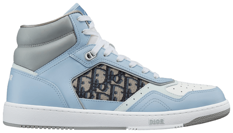 Buy Dior B27 High 'Dior Oblique - Light Blue Grey