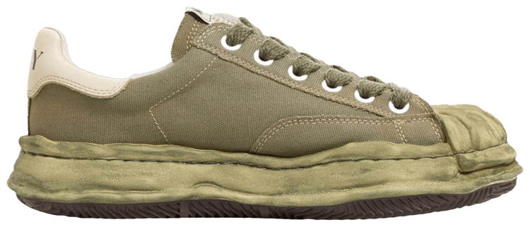 Buy Maison Mihara Yasuhiro Blakey OG Sole Canvas Low 'Khaki