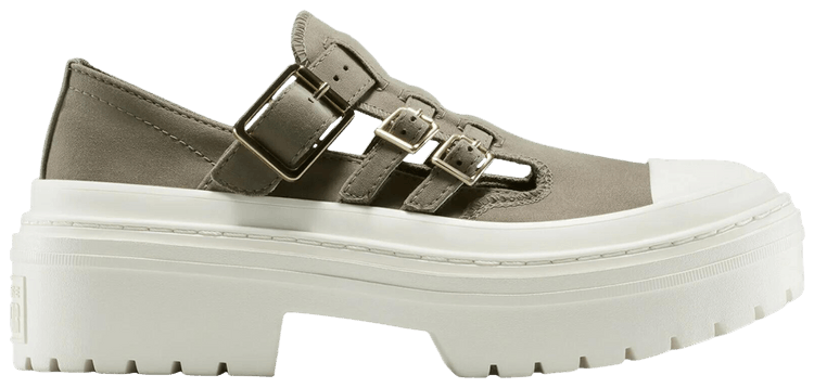 Converse Wmns Chuck Taylor All Star Lugged Heel Mary Jane Sandal Classic Taupe