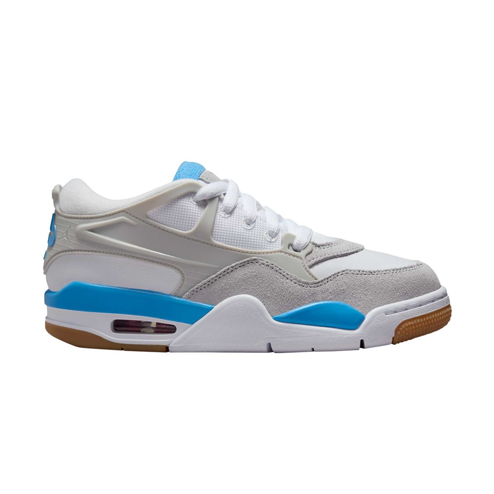 Pre-owned Air Jordan 4 Rm Gs 'university Blue' | White | Kid's Size 3.5