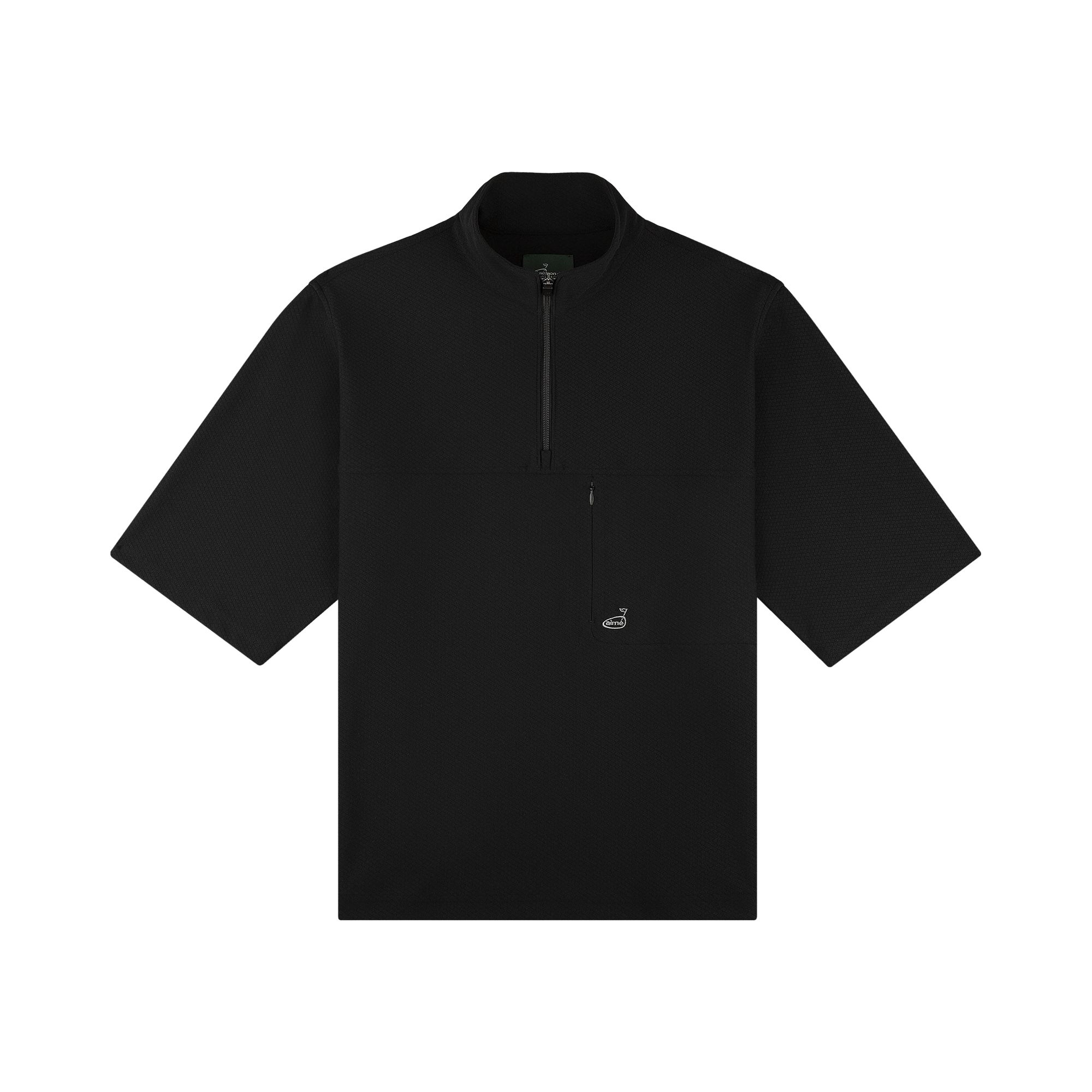 Pre-owned Aimé Leon Dore Golf Quarter Zip Pullover 'jet Black' | Men's Size Xl