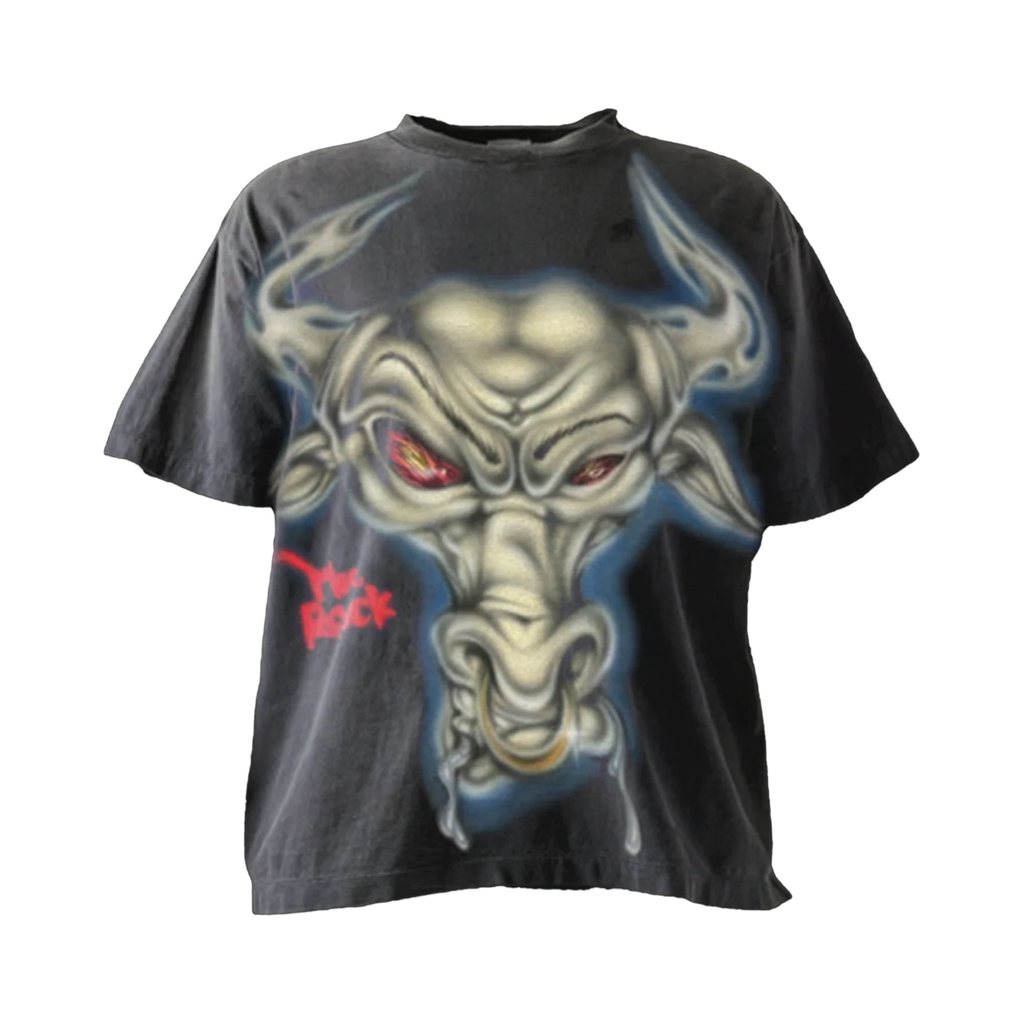 Pre-owned Hellstar X Wwe Brahma Bull T-shirt 'black' | Men's Size L