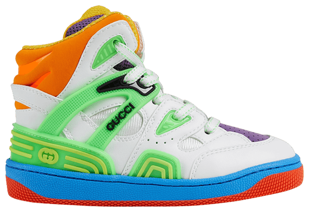 Gucci Basket High Toddler Multi Color Demetra