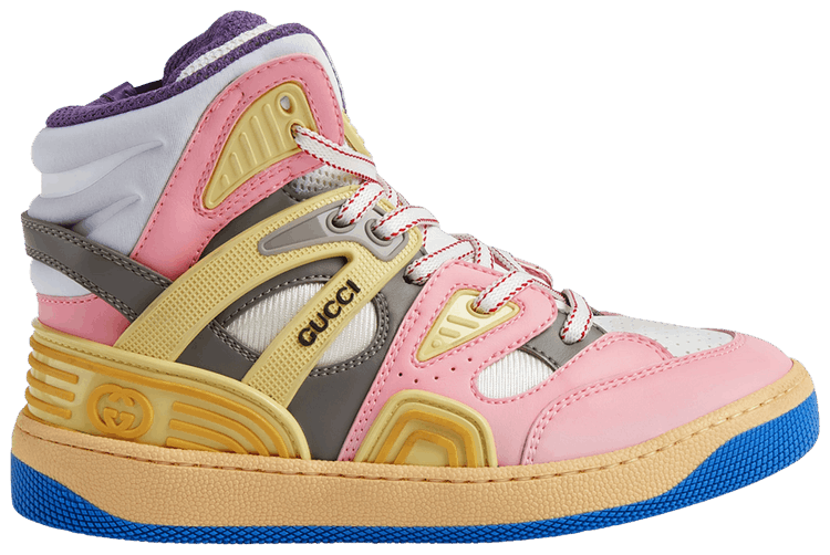 Gucci Basket High Kids Pink Demetra Purple