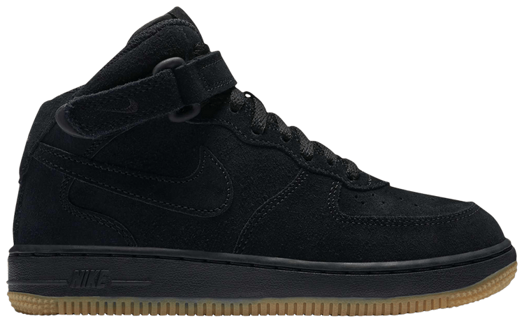 Nike Force 1 Mid LV8 PS Black Gum